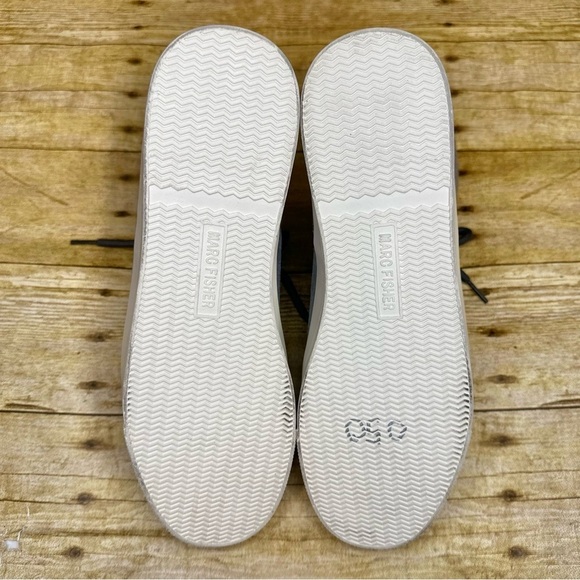 NEW Marc Fisher Darlene Suede Sherpa High Top Bootie Sneakers - Picture 10 of 12